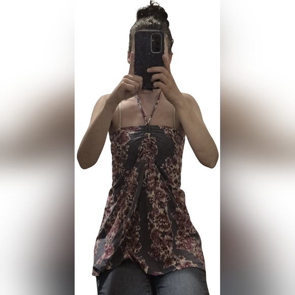 Patagonia Blue and Purple Lithia  Convertible Skirt/ Shirt - Picture 4 of 8